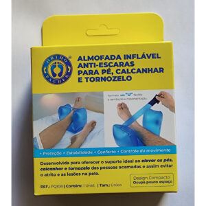 Almofada Inflável Anti Escaras para Pé, Calcanhar e Tornozelo - Ortho Pauher