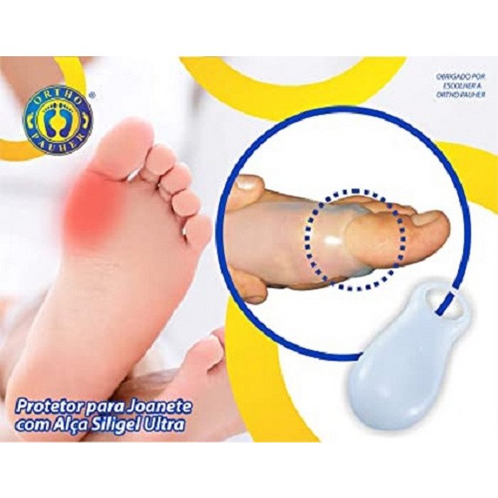 Protetor para Joanete de Silicone com Alça Siligel - Ortho Pauher - Imagem 2