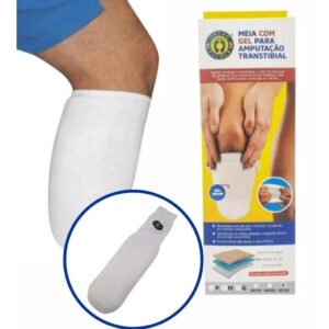 Meia com Gel para Amputado - Amputação Transtibial - Ortho Pauher