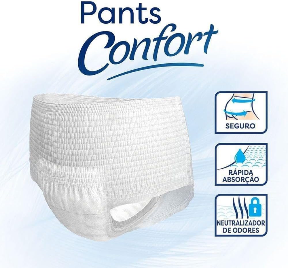Fralda Geriátrica para Incontinência Moderada/Severa - Pants Confort Tena - Imagem 2