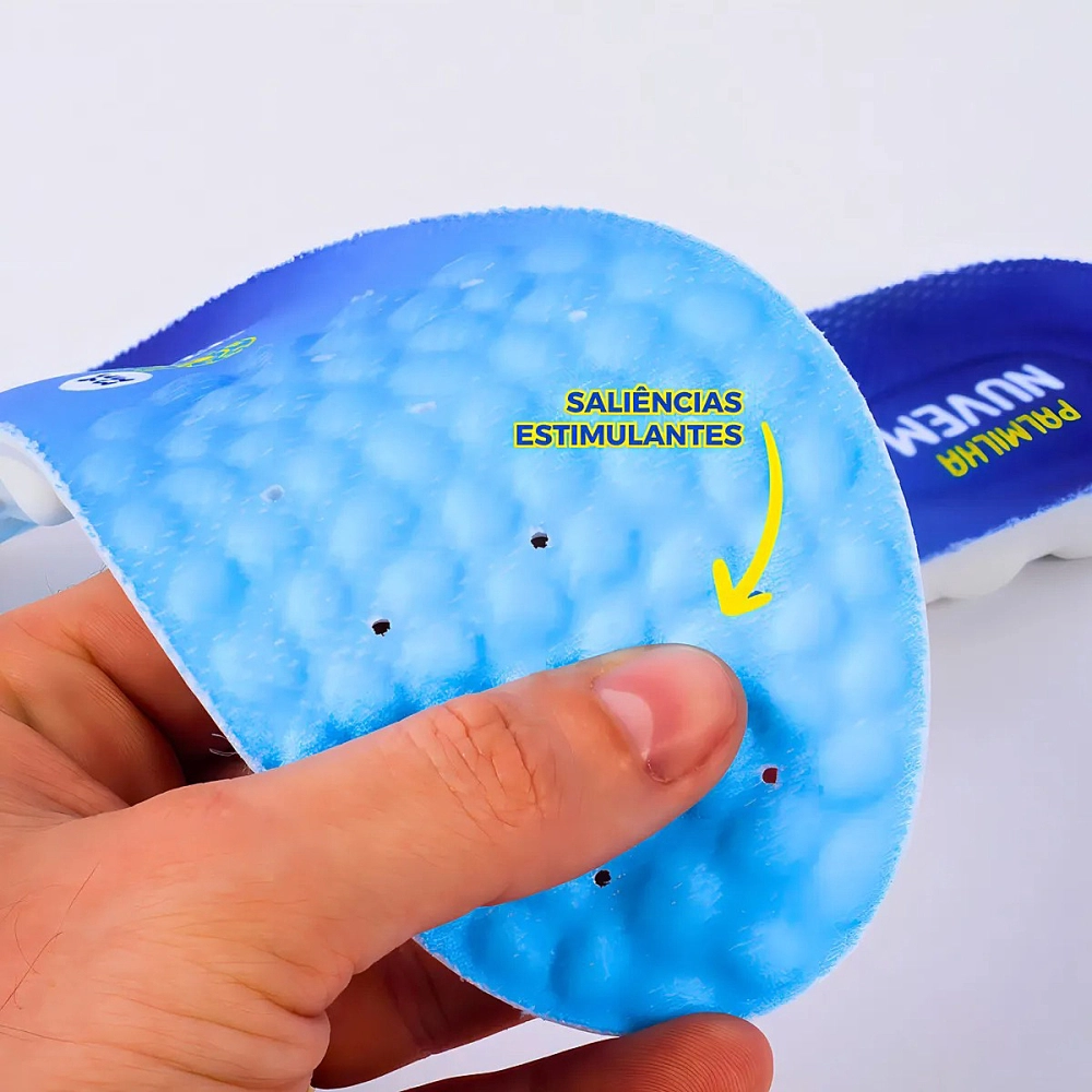 Palmilha Ortopédica Ultra Conforto Nuvem Fly Feet - Ortho Pauher - Imagem 6
