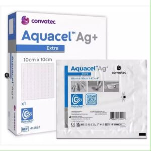Curativo com Prata Ação Antimicrobiana - Aquacel Ag+ Convatec