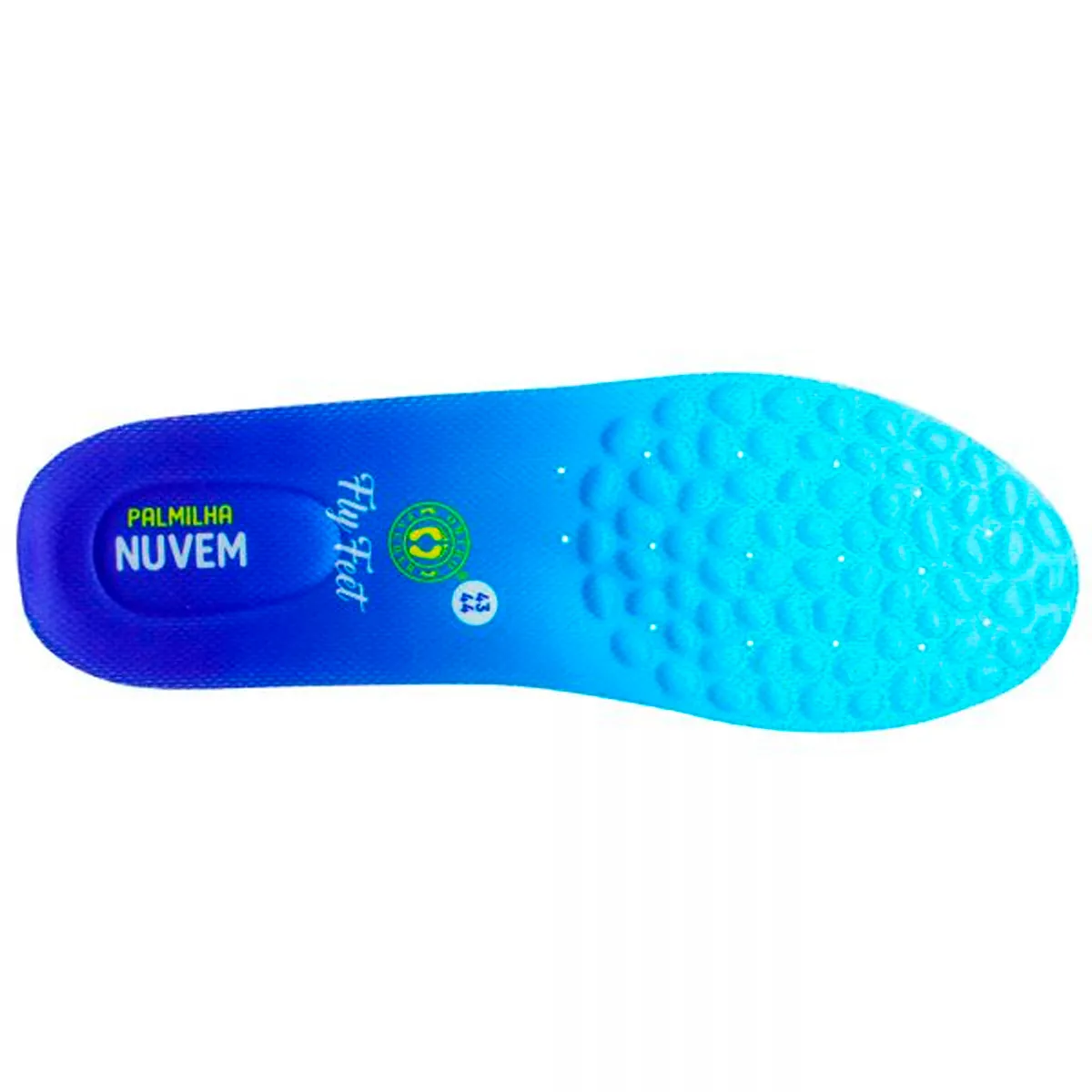 Palmilha Ortopédica Ultra Conforto Nuvem Fly Feet - Ortho Pauher - Imagem 4
