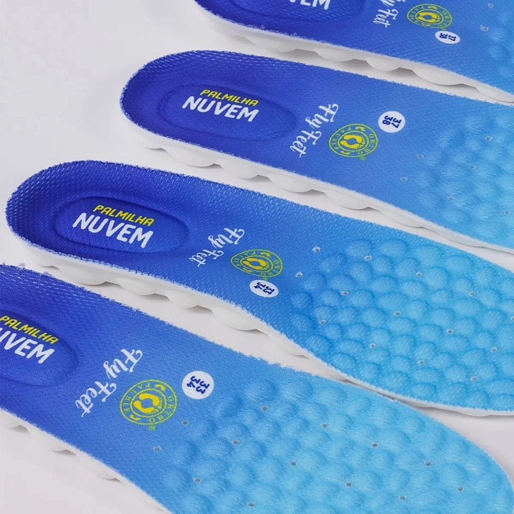 Palmilha Ortopédica Ultra Conforto Nuvem Fly Feet - Ortho Pauher - Imagem 8
